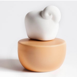 Pet Ceramic Essential Oil Diffuser (Sheep) -Cute Decoration for Desk and Rooms