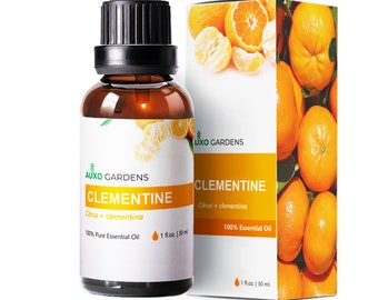 Clementine Essential Oil 1 oz (30ml) -Premium Quality Sourced from Italy-Natural Immunity Booster and Mood Lifter