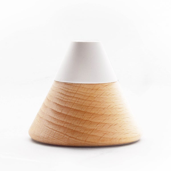 Little Fuji Ceramic Essential Oil Diffuser -Cute Decoration for Desk and Rooms