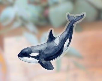 Orca Sticker | Waterproof Vinyl Decal