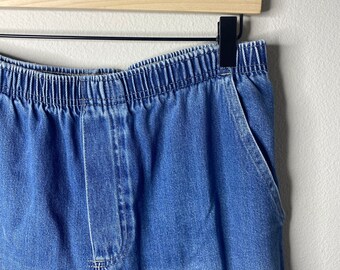 white stag pull on stretch jeans