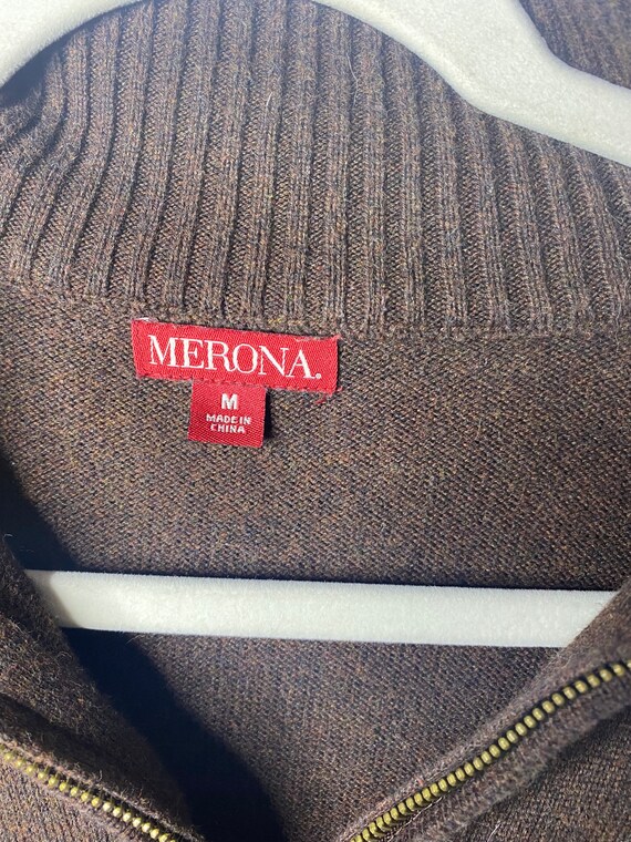 Vintage Mens Merona Quarter Zip - Etsy