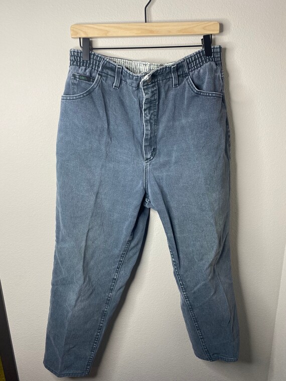 90’s Vintage Lee Green Wash Jeans Gem