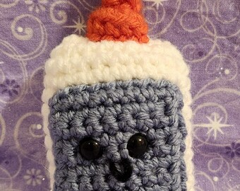 George the Crocheted Glue Bottle