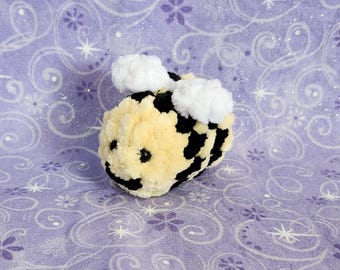 Buzzy the Mini Crocheted Bumble Bee