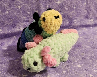 Annie the Mini Crocheted Axolotl