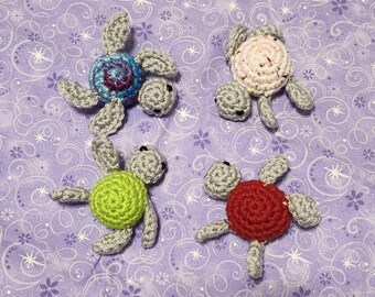 Tilly the Mini Crocheted Turtle