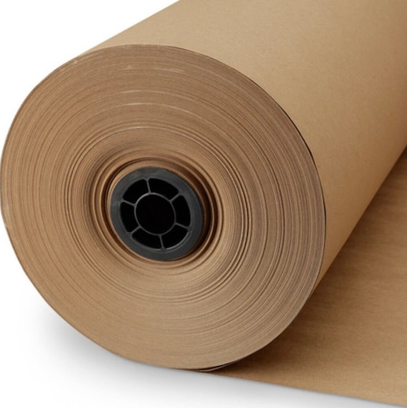 Brown Kraft Paper Roll Made in the USA Gift Wrapping Crafting Charcuterie  Boards Packing 
