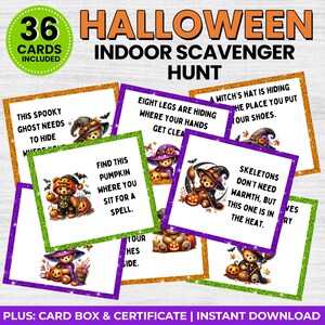 Halloween Treasure Hunt, Indoor Halloween Scavenger Hunt, Halloween Hunt, Treasure Hunt Halloween Clues, Kids Treasure Hunt Clues