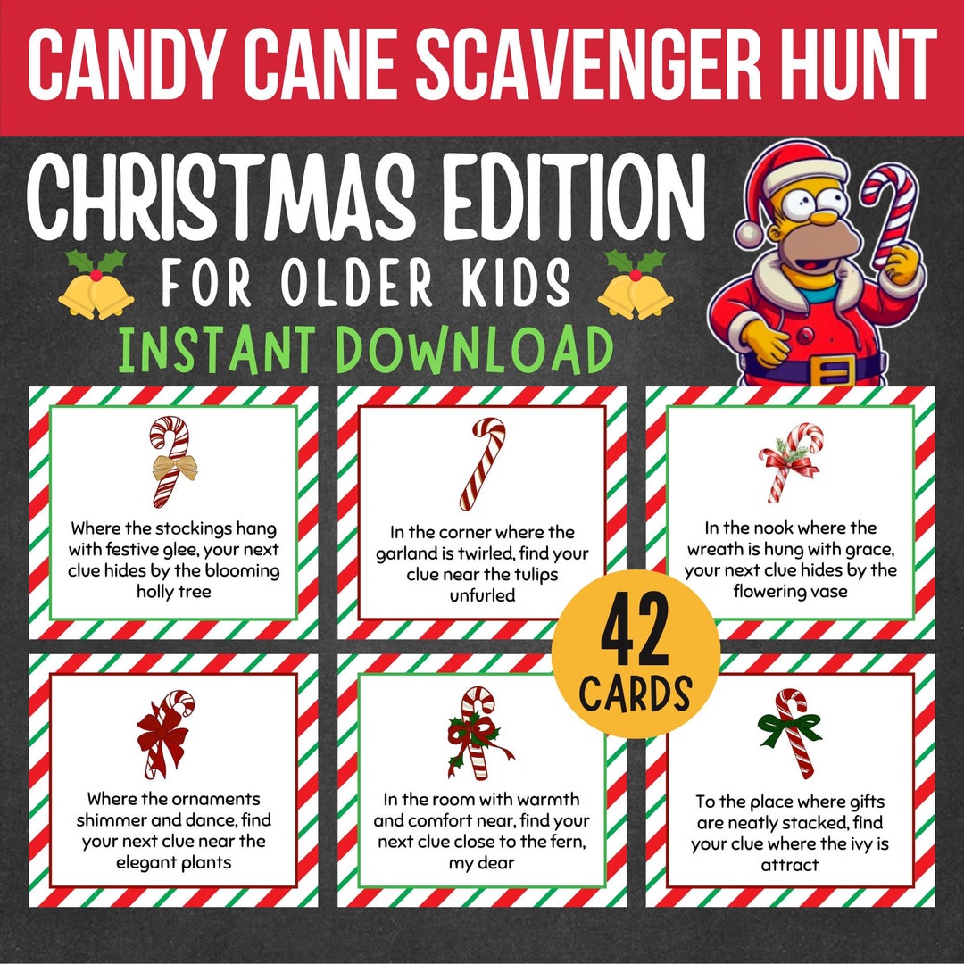 Candy Cane Christmas Party Games 