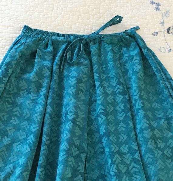 Rayon Draw-String Pants. Nomadic Trader's Vintage… - image 2