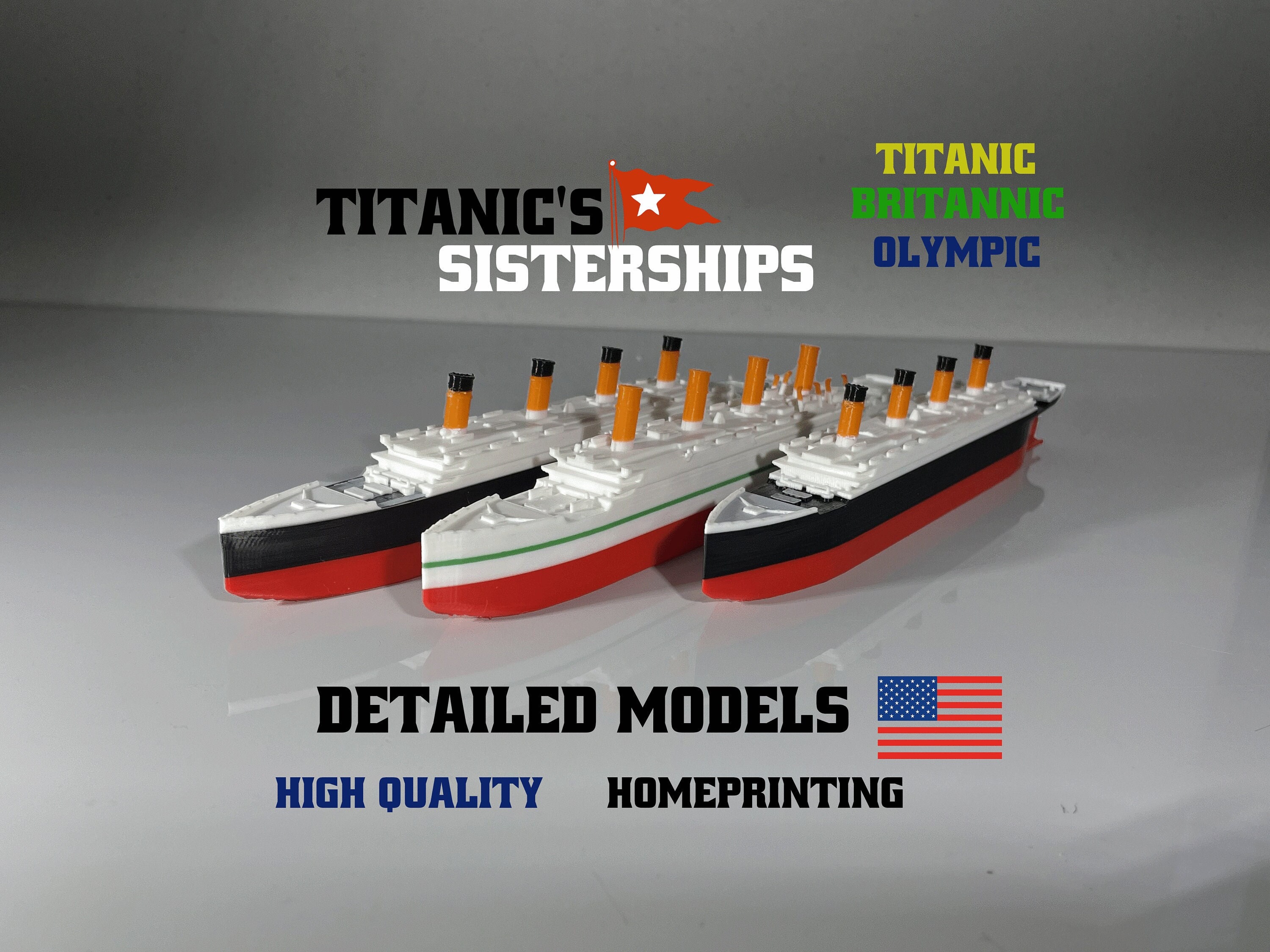RMS Titanic Sister Ship bundle! High Quality Models! agrohort.ipb.ac.id