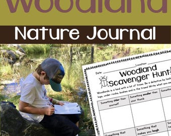 Éducation à la nature : mon journal Woodland Nature