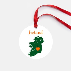 Ireland Personalized Ornament Gift