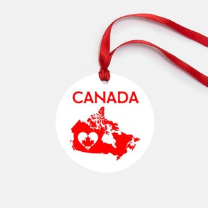 Canada Personalized Ornament Gift