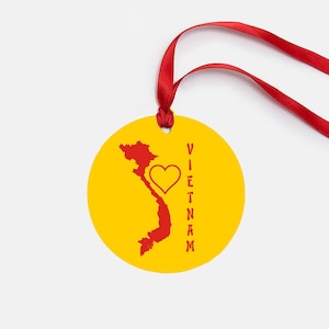 Vietnam Personalized Ornament Gift