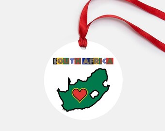 South Africa Ornament Personalized Gift Gloss Coated Aluminum