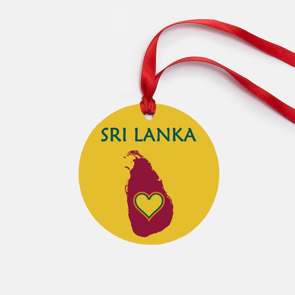 Sri Lanka Ornament Etsy