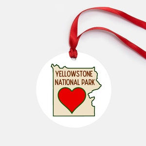 Yellowstone Nationalpark Ornament