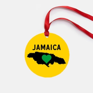 Jamaica Personalized Ornament Gift