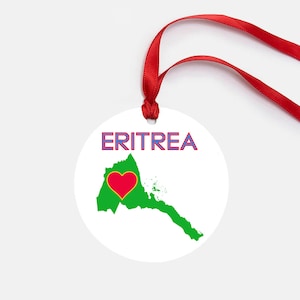 Cadeau ornement personnalisé Érythrée