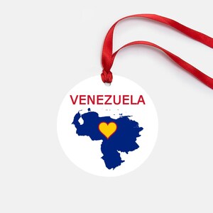 Venezuela Personalized Ornament Gift