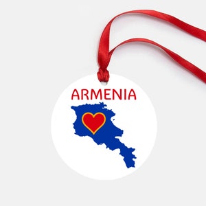 Armenia Personalized Ornament Gift