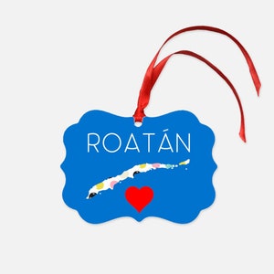 Roatan Personalized Ornament Gift