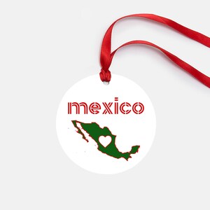 Mexico Personalized Ornament Gift