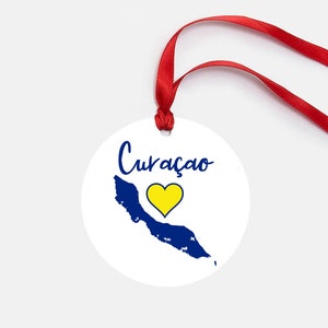 Curacao Personalized Ornament Gift Curaçao