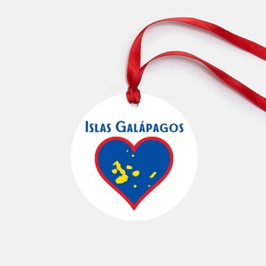 Galapagos Islands Personalized Ornament Gift Ecuador