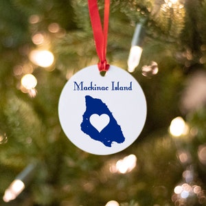 Mackinac Island Michigan Ornament