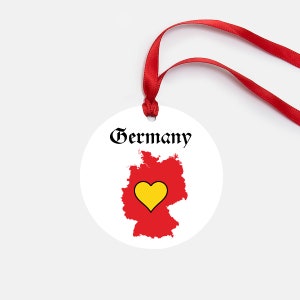 Germany Personalized Ornament Gift
