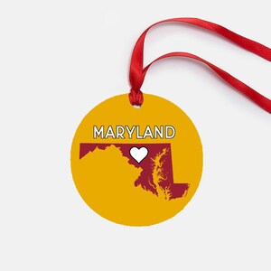 Maryland Personalized Ornament Gift