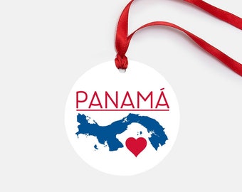 Panama Personalized Ornament Gift