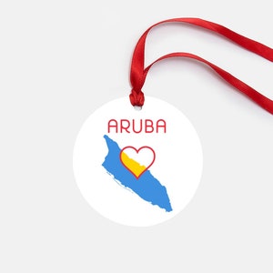 Aruba Personalized Ornament Gift