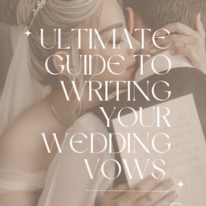 Wedding Vows, Wedding Vows Guide, Write Own Wedding Vows, How To Write Own Wedding Vows, Wedding Vows Step-By-Step, Unique Wedding Gift