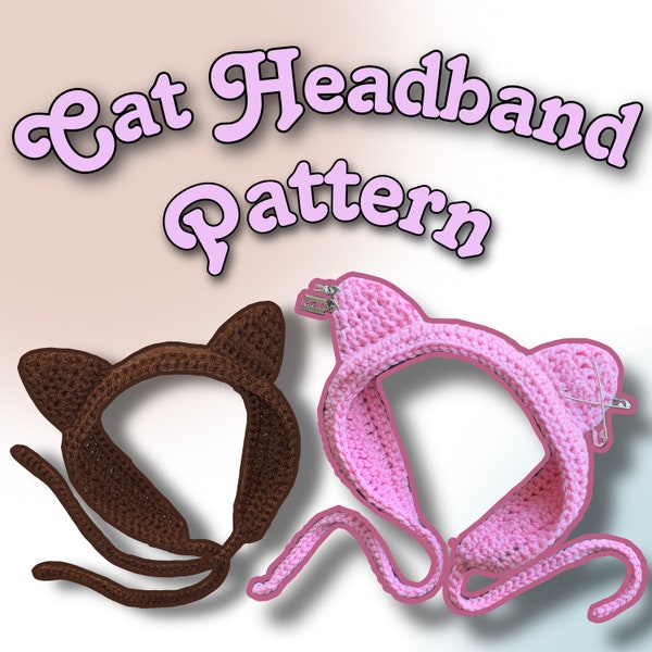 Cat Headband Pattern Only (with pictures)