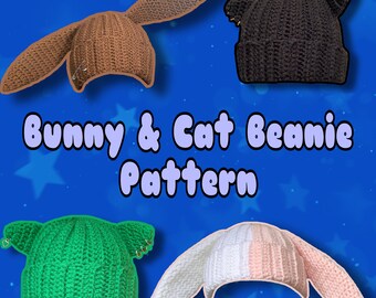 Bunny Hat - Etsy