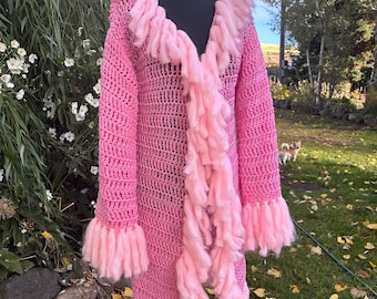 Crochet Penny Lane Coat Pattern UK