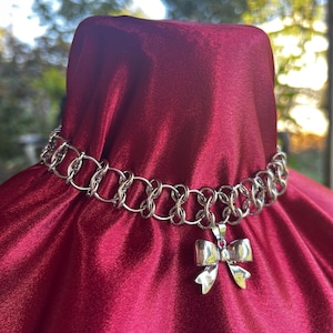Cherry Chainmail Choker
