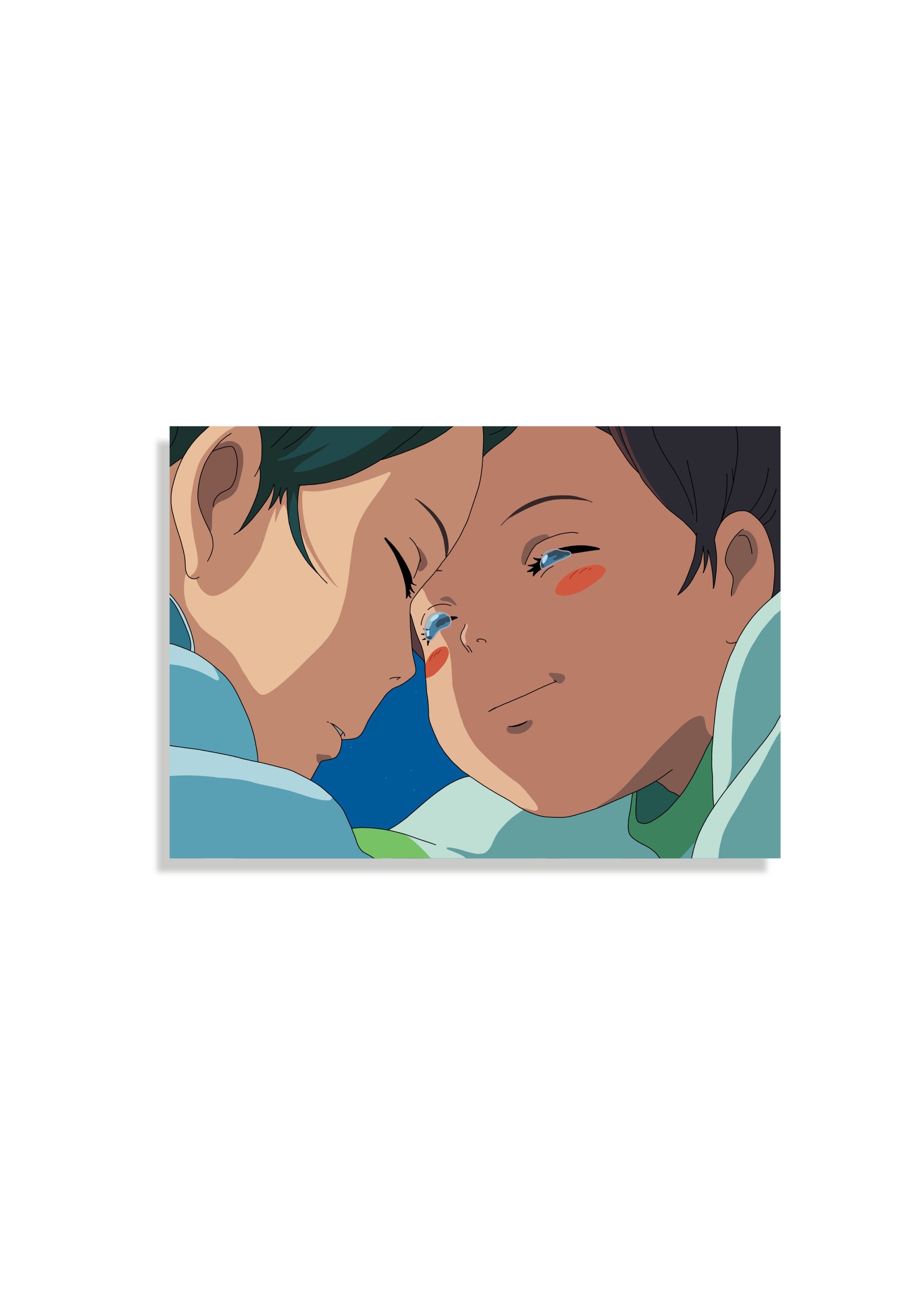 Poster Le Voyage de Chihiro avec Haku