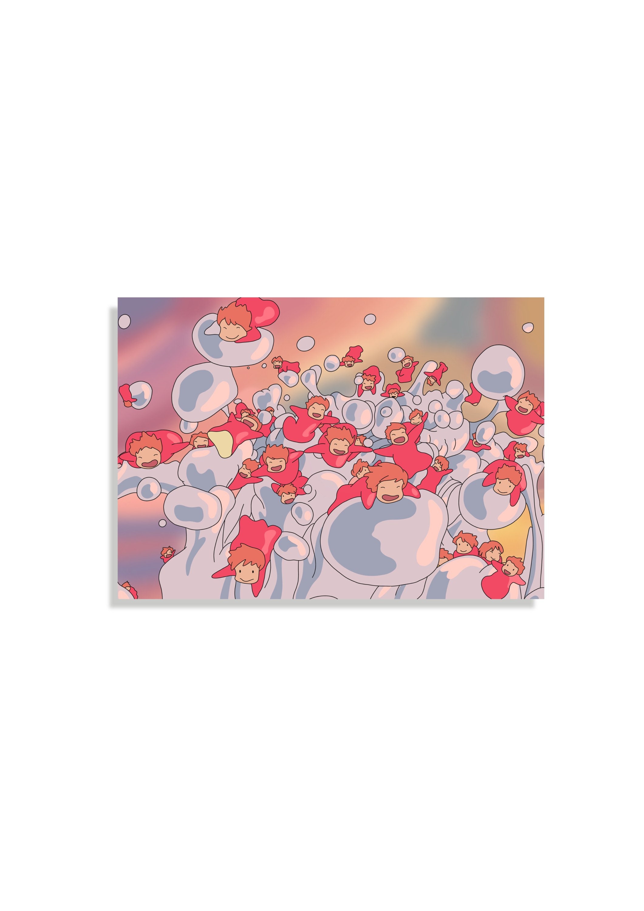 Poster Sœurs de Ponyo