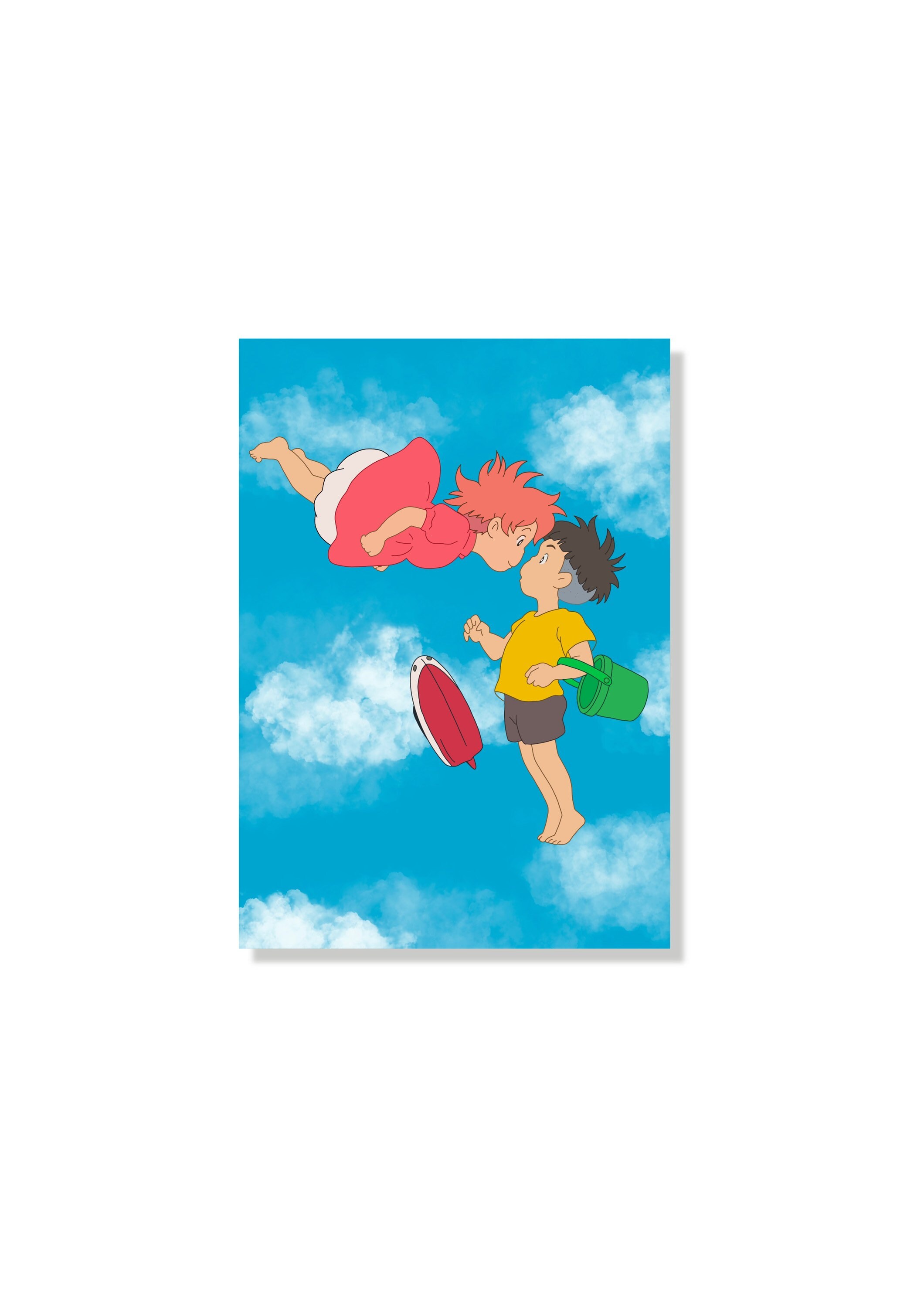 Poster Ponyo et Sosuke