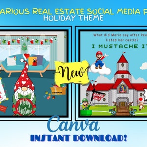 Real Estate Funny Social Media Posts, Real Estate Marketing, Facebook Posts, Instagram, Canva Templates, Humor, Spring, Memes, Spring