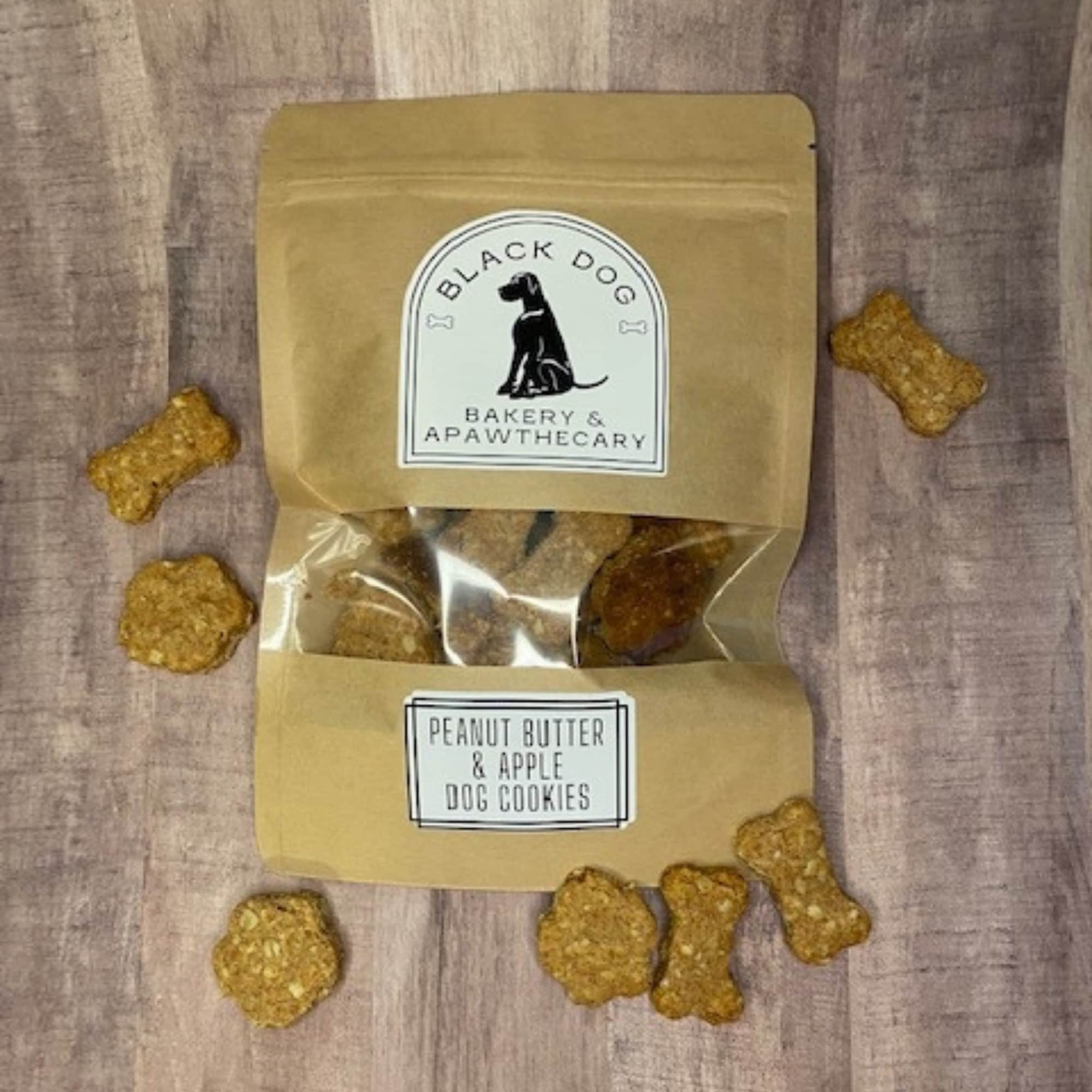 Homemade Organic Peanut Butter Apple Dog Treats, All Natural Dog Treats ...