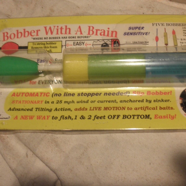 Bobber With A Brain/Automatic Fishing Bobber/Float/BWAB