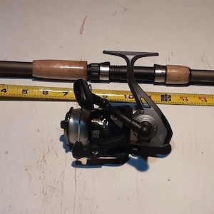 Matching Telescoping Rod 6&#39;6&quot; & Spinning Reel/Ozark Trail 3000/Excellent/19&quot; to 6&#39;6&quot;/Like New/Spinning,Fishing Reel/Line/Ready to Fish