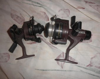 Vintage Zebco Omega 144XL Triggerspin Reel, Made in USA Zebco, Has
