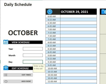 Daily Schedule Planner